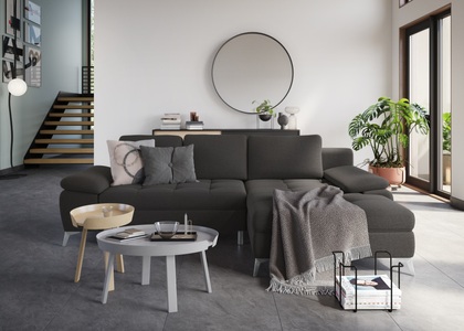 sit&more Ecksofa, mit Recamiere, wahlweise mit Bettfunktion und Bettkasten