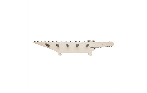 OyOy, OYOY Garderobenleiste »Crocodile 12 x 60 cm«, OYOY Garderobenleiste »Crocodile 12 x 60 cm«, Holzart: Birke (China)