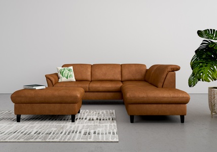 sit&more Ecksofa, wahlweise mit Kopfteilverstellung, Bettfunktion und Stauraum