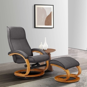 HOME AFFAIRE, Home affaire Relaxsessel »Paris TV-Sessel, Liegesessel, manuell verstellbar,«, (Set, 2 St., bestehend aus Sessel und Hocker), Microfase, NaturLEDER, Webstoff, Sitzhöhe 46 cm, Home affaire Relaxsessel »Paris TV-Sessel, Sessel mit Hocker, Wohnzimmer, Schlaffunktion manuell«, (Set, 2 St., bestehend aus Sessel und Hocker), verstellbar, Microfaser, NaturLEDER, Webstoff, Sitzhöhe 46 cm