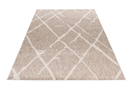 Obsession Teppich »My Tallinn 540«, rechteckig, Flachgewebe, modernes Rauten Muster, In- und Outdoor geeignet