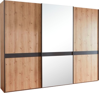 Wiemann, WIEMANN Schwebetürenschrank »Rialto«, WIEMANN Schwebetürenschrank »Rialto«, hochwertige Dekorfront mit Spiegeltür