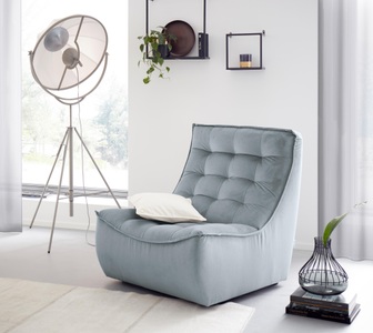 CALIA ITALIA, CALIA ITALIA Sessel »Banjo«, ohne Armteil, CALIA ITALIA Sessel »Banjo, Designsessel mit erstklassigem Sitzkomfort, als Einzelelement«, oder als Modulsofa mit den passenden Elementen kombinierbar