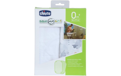 CHICCO, Baby Hug 2er Set Bettwäsche Unisex, Chicco Spannbettlaken »2er Set Grey Sheep 77 x 39 cm«