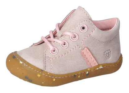 PEPINO by RICOSTA, PEPINO by RICOSTA Lauflernschuh »Cay WMS Weiten Schuh Mess System«, mit herausnehmbarer Innensohle, Schnür-Halbschuhe CAY in tundra/rosa