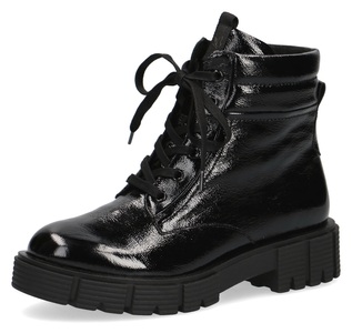 Caprice, Caprice Schnürboots, in glänzender Lack-Optik, 