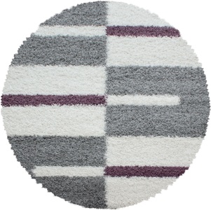 Ayyildiz Teppiche, Ayyildiz Teppiche Hochflor-Teppich »Gala Shaggy 2505«, rund, Wohnzimmer, Ayyildiz Teppiche Hochflor-Teppich »Gala Shaggy 2505«, rund, 30 mm Höhe, Wohnzimmer