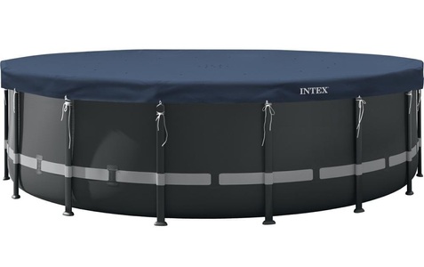Intex, Intex Pool-Abdeckplane "Deluxe" Ø 549 cm