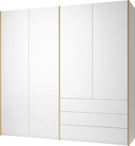 Müller SMALL LIVING, Müller SMALL LIVING Drehtürenschrank »Modular Plus Variante 8«, Inklusive 3 geräumigen Schubladen, Müller SMALL LIVING Drehtürenschrank »Modular Plus Variante 8«, Inklusive 3 geräumigen Schubladen