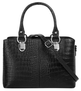 CLUTY, Cluty Umhängetasche, (1 tlg.), echt Leder, Made in Italy, Cluty Umhängetasche, echt Leder, Made in Italy