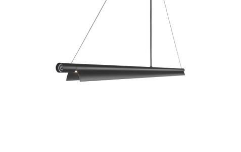 Nordlux, Längliche LED-Pendelleuchte Space B schwarz, Nordlux Pendelleuchte »SpaceB LED«