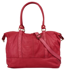 SAMANTHA LOOK, Samantha Look Reisetasche, echt Leder, Made in Italy, Samantha Look Reisetasche, echt Leder, Made in Italy