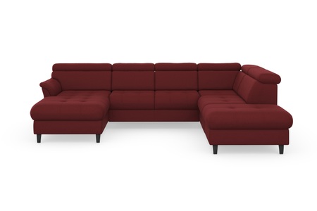 sit&more Wohnlandschaft, inklusive Kopfteilverstellung, wahlweise mit Bettfunktion und Bettkasten