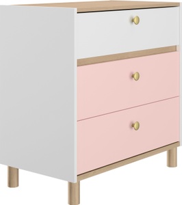 Gami Jugendzimmer-Set »Romy«, (5 St.), Elegantes Design für eine sanfte und feminine Atmosphäre.