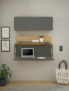 INOSIGN Büromöbel-Set »CiTY/GiRON«, (Set, 2 St.), Wandsekretär, Home Office