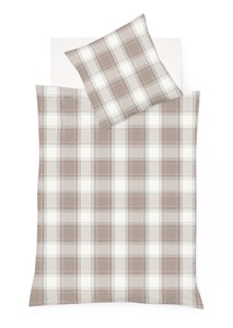 fleuresse Bettwäsche »Lech 4387, Flanell«, (2 tlg.)