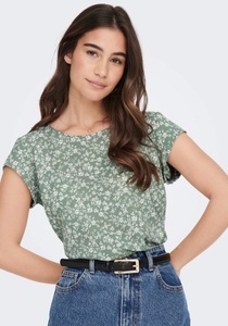 ONLY Shirtbluse »ONLVIC S/S AOP TOP NOOS PTM«, mit Print - NEUE KOLLEKTION