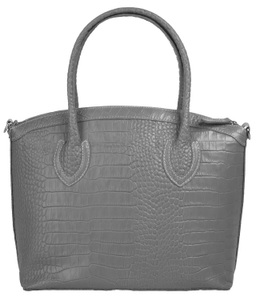 CLUTY, Cluty Henkeltasche, (1 tlg.), echt Leder, Made in Italy, Cluty Henkeltasche, echt Leder, Made in Italy