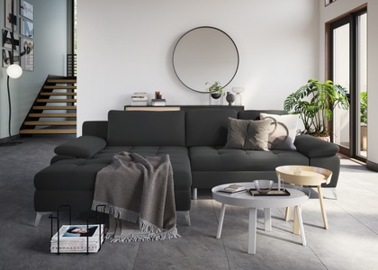sit&more Ecksofa, mit Mega-Recamiere, wahlweise mit Bettfunktion und Bettkasten