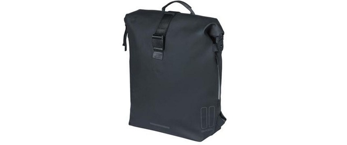 Basil, Basil SoHo Fahrradrucksack Nordlicht 17l night black 2021 Gepäckträgertaschen, BASIL Rucksack SoHo Nordlicht Night Schwarz