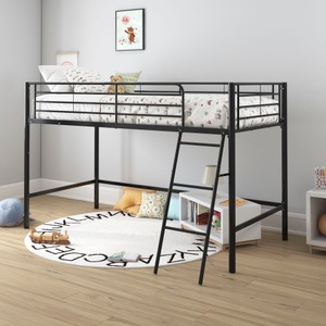 LÜTTENHÜTT, Lüttenhütt Hochbett »Nils«, mit Lattenrost und Leiter, Matratzengrösse 90x200 cm, Höhe 129 cm, Lüttenhütt Hochbett »Nils« mit Lattenrost und Leiter, Matratzengrösse 90x200 cm, Höhe 129 cm