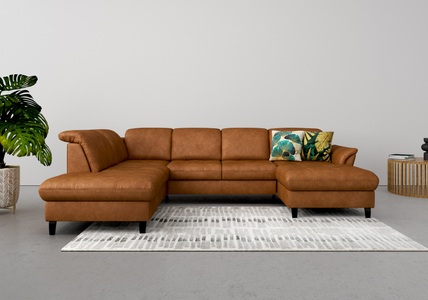 sit&more Wohnlandschaft, wahlweise mit Kopfteilverstellung, Bettfunktion und Stauraum