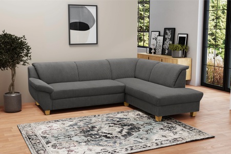 Home affaire Ecksofa »Yesterday«, wahlweise mit Bettfunktion, auch in Cord