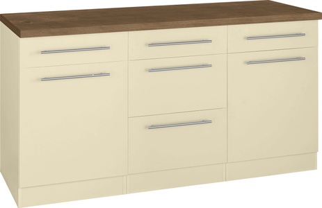 wiho Küchen, wiho Küchen Unterschrank »Unna«, 150 cm breit, wiho Küchen Unterschrank »Unna«, 150 cm breit