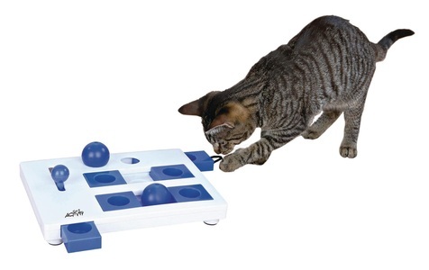Trixie, Trixie Katzenspielzeug Cat Activity Brain Mover - 1 Stück, TRIXIE Tier-Intelligenzspielzeug »Cat Activity Brain Mover, 25 × 20cm«, Kunststoff