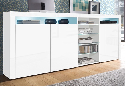 borchardt Möbel, borchardt Möbel Highboard »Santa Fe«, Breite 200 cm, borchardt Möbel Highboard »Santa Fe«, Breite 200 cm