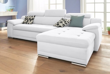 sit&more Ecksofa, wahlweise mit Bettfunktion