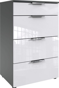Wimex, Wimex Schubkastenkommode »level36 D by fresh to go«, mit soft-close Funktion und Lackfronten, 4 Schubladen, Kommode hoch, Wimex Schubkastenkommode »level36 D by fresh to go«, mit soft-close Funktion und Lackfronten, 4 Schubladen, Kommode hoch