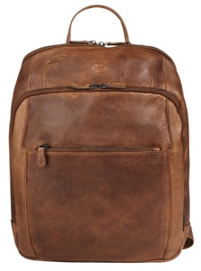 PIKÉ, Piké Laptoprucksack, echt Leder, Made in Italy, Piké Laptoprucksack, echt Leder, Made in Italy