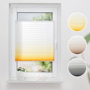 K-HOME, K-HOME Plissee »Farbverlauf«, Lichtschutz, ohne Bohren, verspannt, K-HOME Plissee »Farbverlauf«, Lichtschutz, ohne Bohren, verspannt