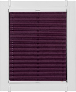 SUNLINES, sunlines Plissee »One Size Style Crush«, blickdicht, ohne Bohren, verspannt, Zubehörfarbe weiss, zum Klemmen, sunlines Plissee »One Size Style Crush«, blickdicht, ohne Bohren, verspannt, Zubehörfarbe weiss, zum Klemmen