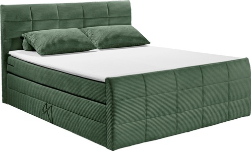 ED EXCITING DESIGN Boxspringbett »Bolivia«, harte Seite mit Kokosmatte, weiche Seite mit Filzabdeckung