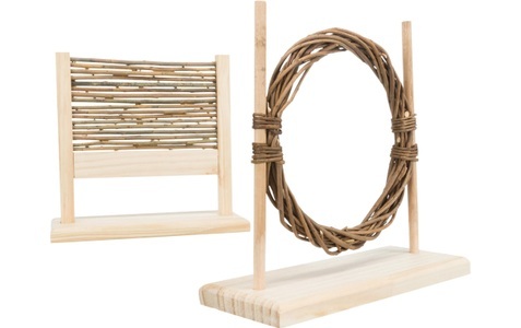 Trixie, TRIXIE Agility-Hürde »Agility-Set mit Hürde und Ring«, Holz, TRIXIE Agility-Hürde »Agility-Set mit Hürde und Ring«, Holz