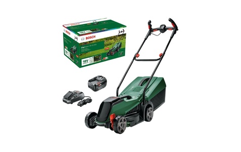 Bosch Home and Garden, Bosch Home and Garden CityMower 18V-32 Akku Rasenmäher inkl. Akku, inkl. Ladegerät 18 V Schnittbreite (max.) 32 cm, Bosch CityMower Akku-Rasenmäher