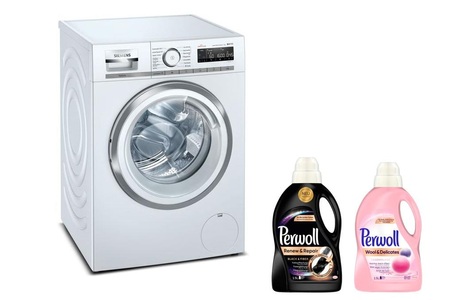Siemens, SIEMENS WM6HXK90CH - Waschmaschine (9 kg, 1600 U/Min., Weiss), Siemens iQ700, Waschmaschine, Frontloader, 9 kg, 1600 U/min., WM6HXK90CH, ID WM6HXK90CH