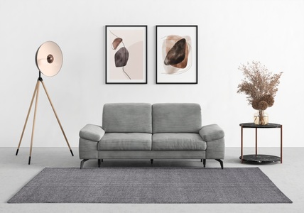 SIT&MORE, sit&more 2,5-Sitzer »Cabana«, Breite 211 cm, mit oder ohne Sitztiefen-, und Kopfteilfunktion, sit&more 2,5-Sitzer »Cabana« Breite 211 cm, mit oder ohne Sitztiefen-, und Kopfteilfunktion