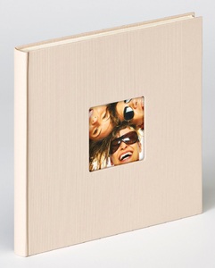 undefined, Fotoalbum Fotoalbum, Walther - Fotoalbum, 26X25CM, Sand