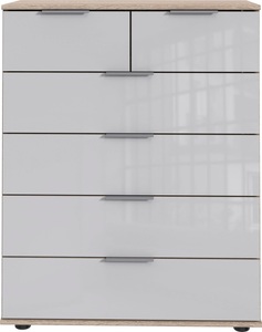 Wimex, Wimex Schubkastenkommode »Easy«, mit Glas- oder Spiegelfront, Wimex Schubkastenkommode »Easy«, mit Glas- oder Spiegelfront