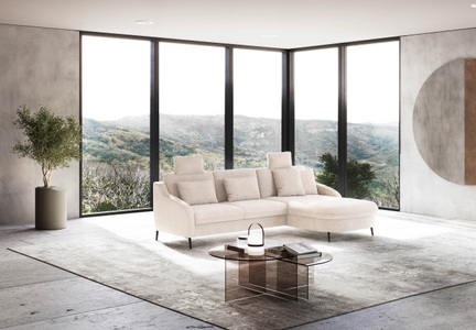 sit&more Ecksofa »Soul L-Form«, wahlweise mit Bettfunktion und Bettkasten oder Schubkasten
