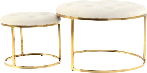 Kayoom Polsterhocker Becky 825 2er-Set«, vielseitig verwendbar