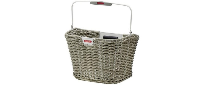 Klickfix, KlickFix Structura Korb retro steingrau 2019 Lenkerkörbe, Klick-Fix Velokorb Structura Retro Grau