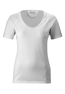 Gonso, Gonso Damen Ave T-Shirt (Größe 6XL, Weiß), Gonso Funktionsshirt »Ave«, Hohe Bewegungselastizität, atmungsaktiv, extra leicht