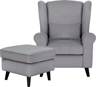 Home affaire Sessel »CHISTELLE«, Ohrensessel, auch in Bouclé, B/T/H: 81/87/99 cm