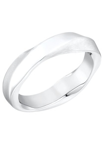 S.Oliver, s.Oliver Fingerring »Welle, 2035521/-22/-23/-24«, Edelstahl, 