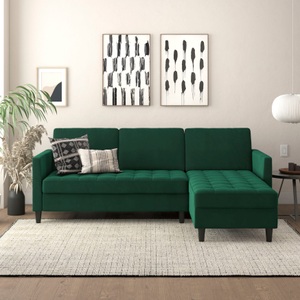 Dorel Home, Dorel Home Ecksofa »Presley«, Ecksofa mit Bett-Funktion und Stauraum, verstellbare Rückenlehne, Dorel Home Ecksofa »Presley, L-Form,« Ecksofa mit Bett-Funktion und Stauraum, verstellbare Rückenlehne