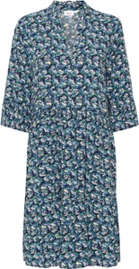 SAINT TROPEZ, Saint Tropez Sommerkleid »EdaSZ Dress«, mit Volant und 3/4 Ärmel, 